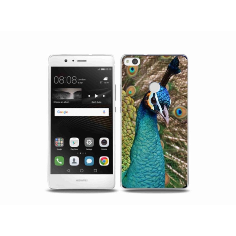 Gél borítás mmCase a Huawei P9 Lite (2017) - páva