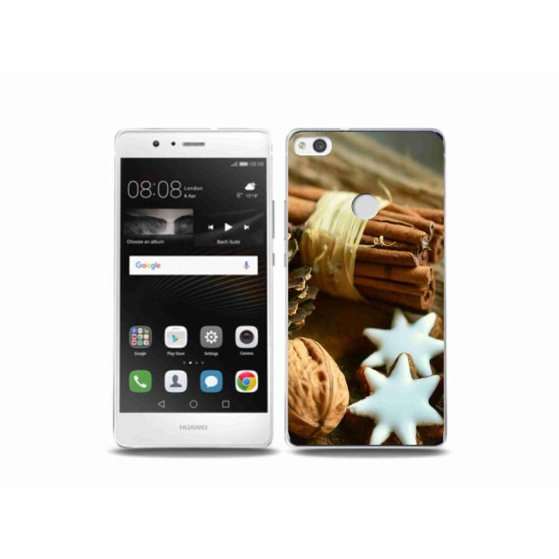 Gél borítás mmCase a Huawei P9 Lite (2017) - fahéj és mézeskalács számára