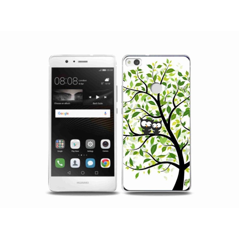 Gél borítás mmCase a Huawei P9 Lite (2017) számára - baglyok a fán