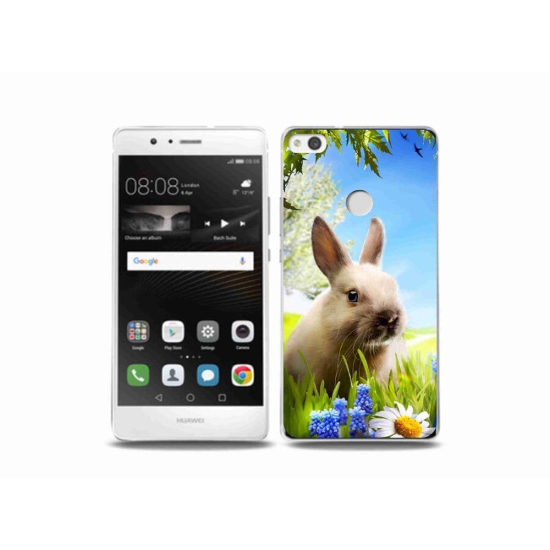 Gél borítás mmCase a Huawei P9 Lite (2017) - nyuszi számára