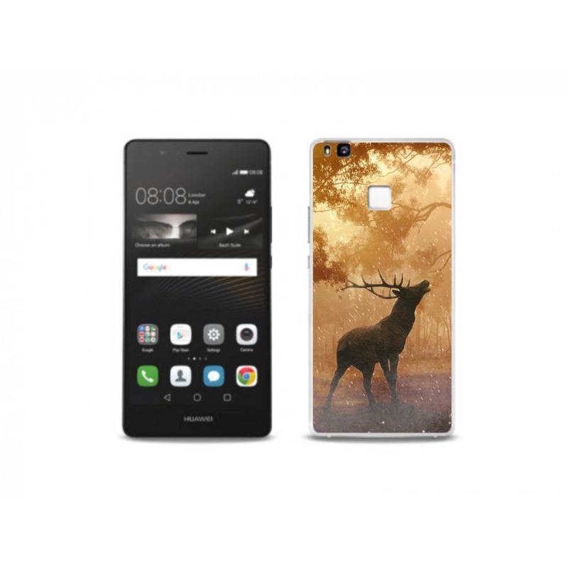 Zselés borítás mmCase a Huawei P9 Lite készülékhez - szarvas a szarvasbőgésben