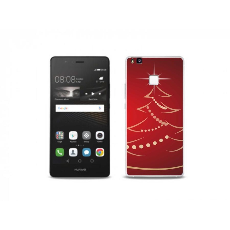 Gél borítás mmCase a Huawei P9 Lite készülékhez - karácsonyfa karikatúra