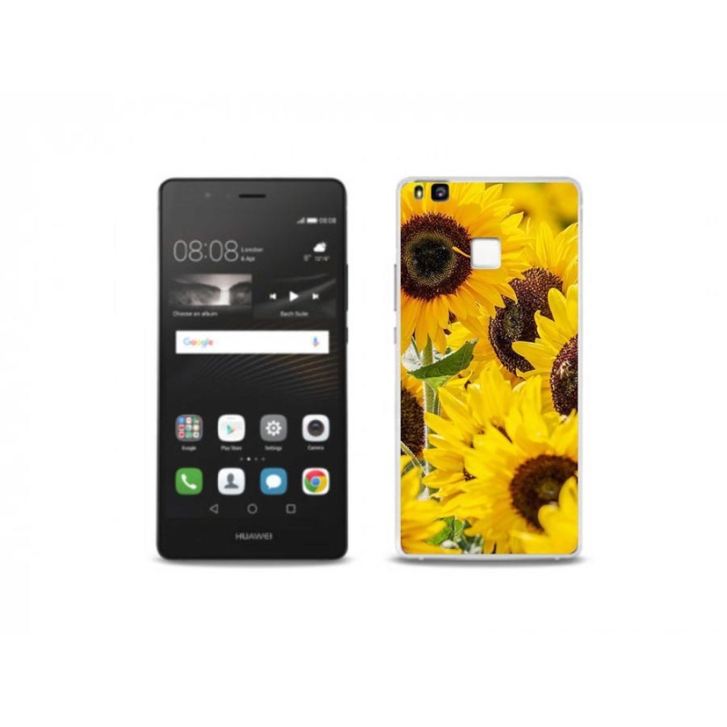 Gél borítás mmCase a Huawei P9 Lite készülékhez - Napraforgó