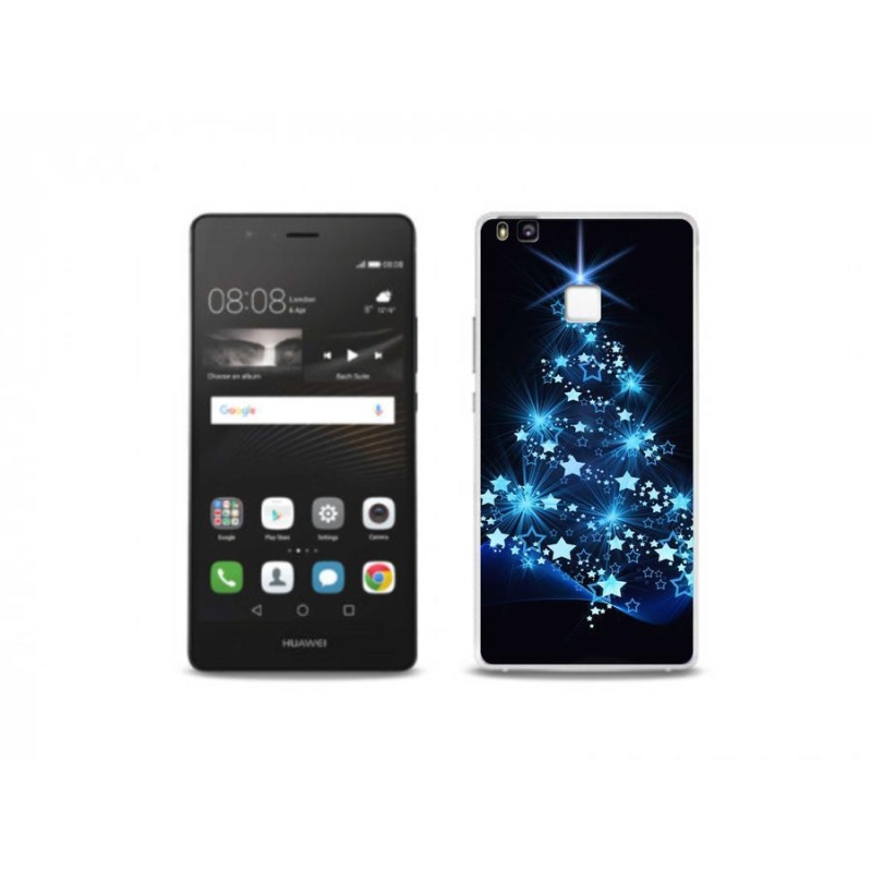 Gél borítás mmCase a Huawei P9 Lite készülékhez - karácsonyfa