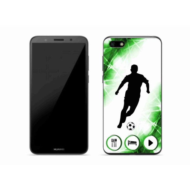 Gél borítás mmCase a Huawei Y5 (2018) - focista számára