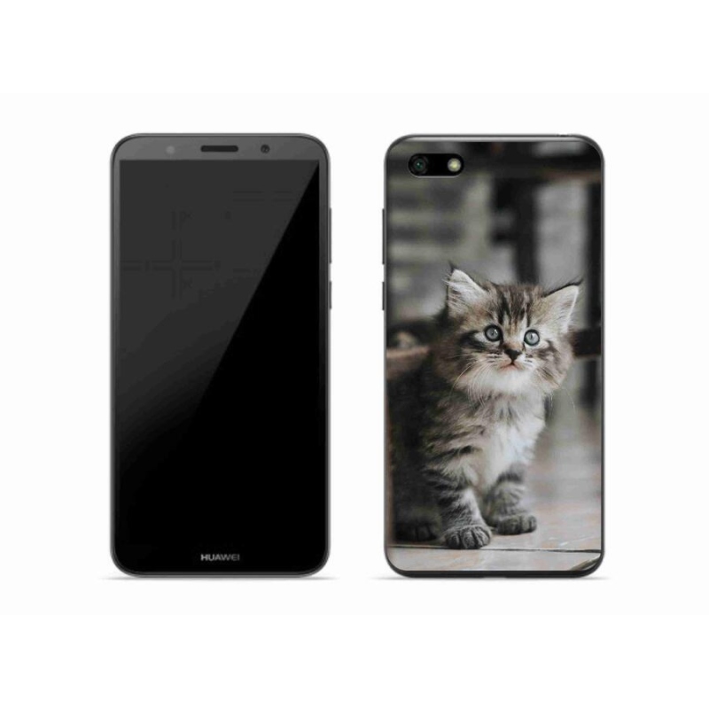 Gél borító mmCase a Huawei Y5 (2018) - cica számára