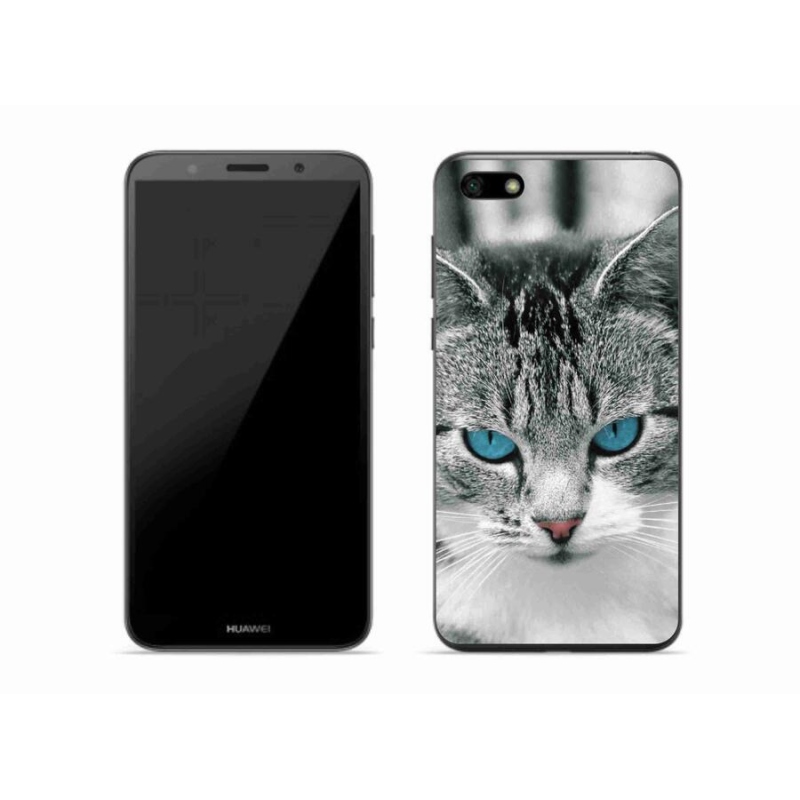 Gél borító mmCase a Huawei Y5 (2018) - macskaszem 1