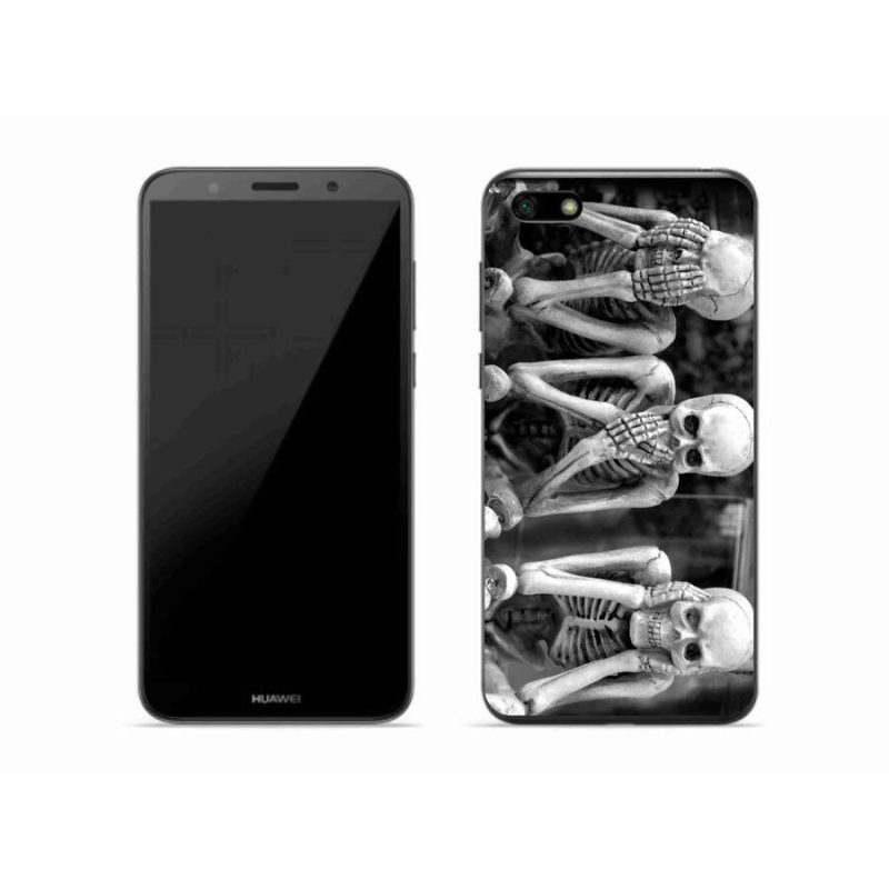 Gél borítás mmCase a Huawei Y5 (2018) - csontvázakhoz