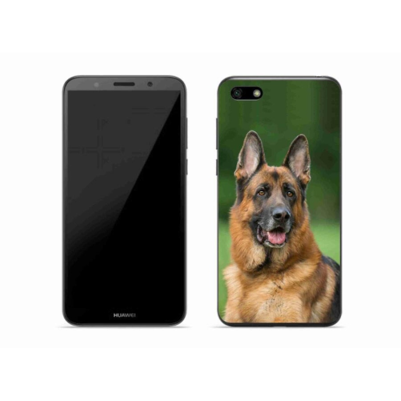 Gél borítás mmCase a Huawei Y5 (2018) - Német juhászkutya számára