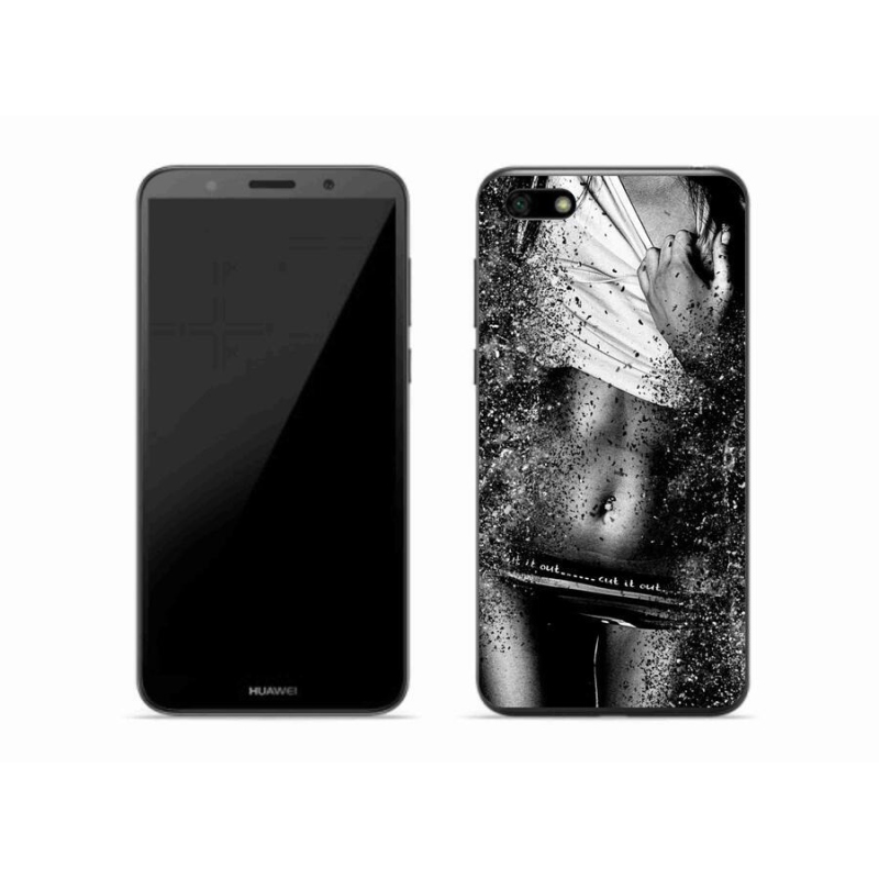 Gél borító mmCase a Huawei Y5 (2018) - szexi nő 1