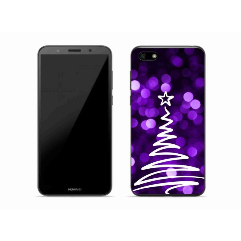 Gél borítás mmCase a Huawei Y5 (2018) - fa
