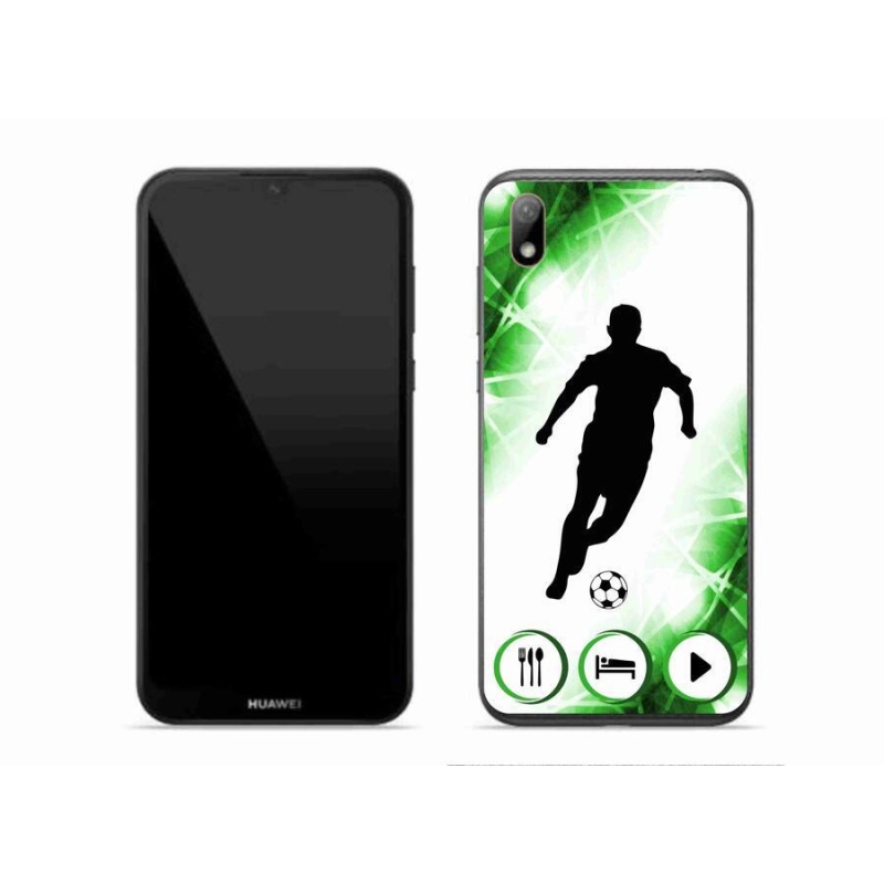 Gél borítás mmCase a Huawei Y5 (2019) - focista számára