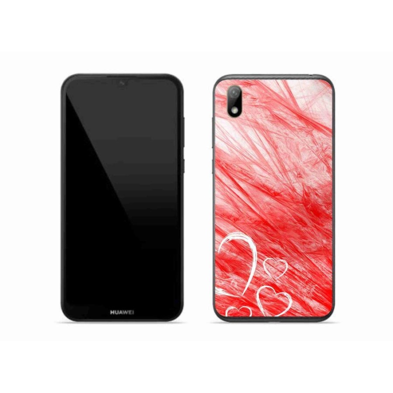 Gél borítás mmCase a Huawei Y5 (2019) számára - szív