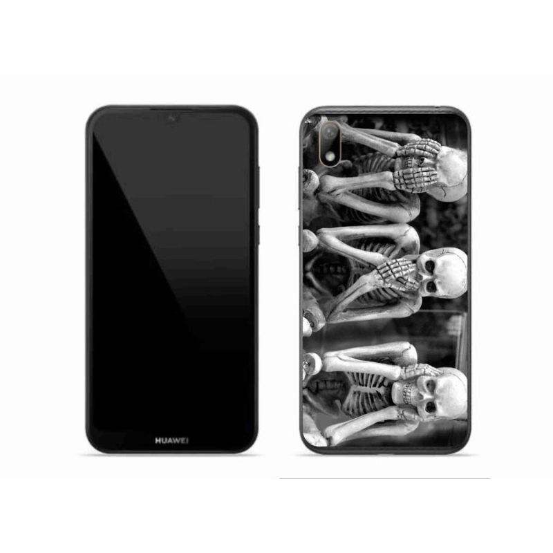 Gél borítás mmCase a Huawei Y5 (2019) - csontvázakhoz