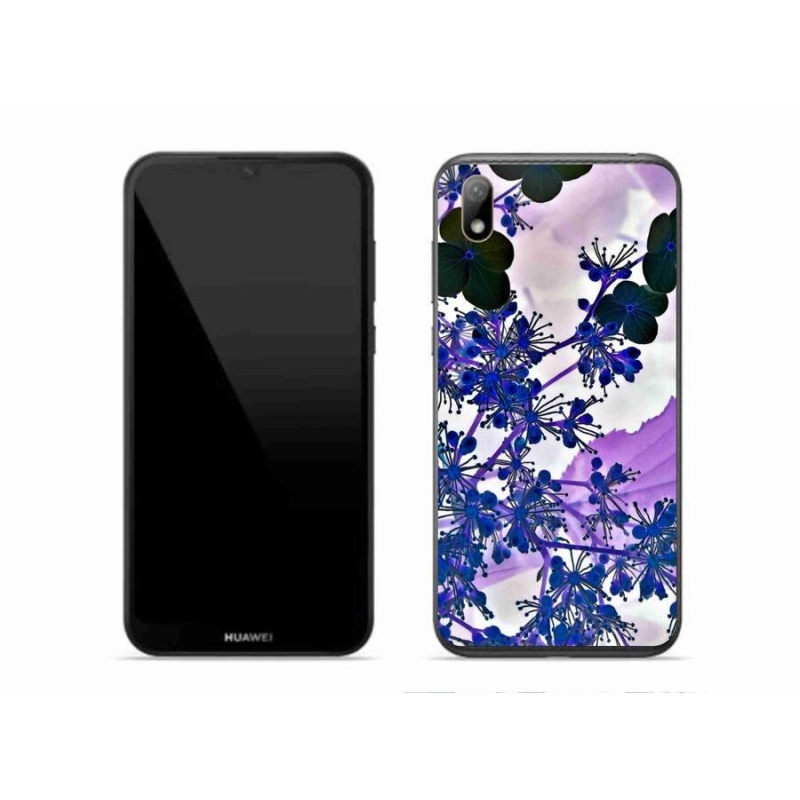 Gél borító mmCase a mobil Huawei Y5 (2019) - hortenzia virághoz