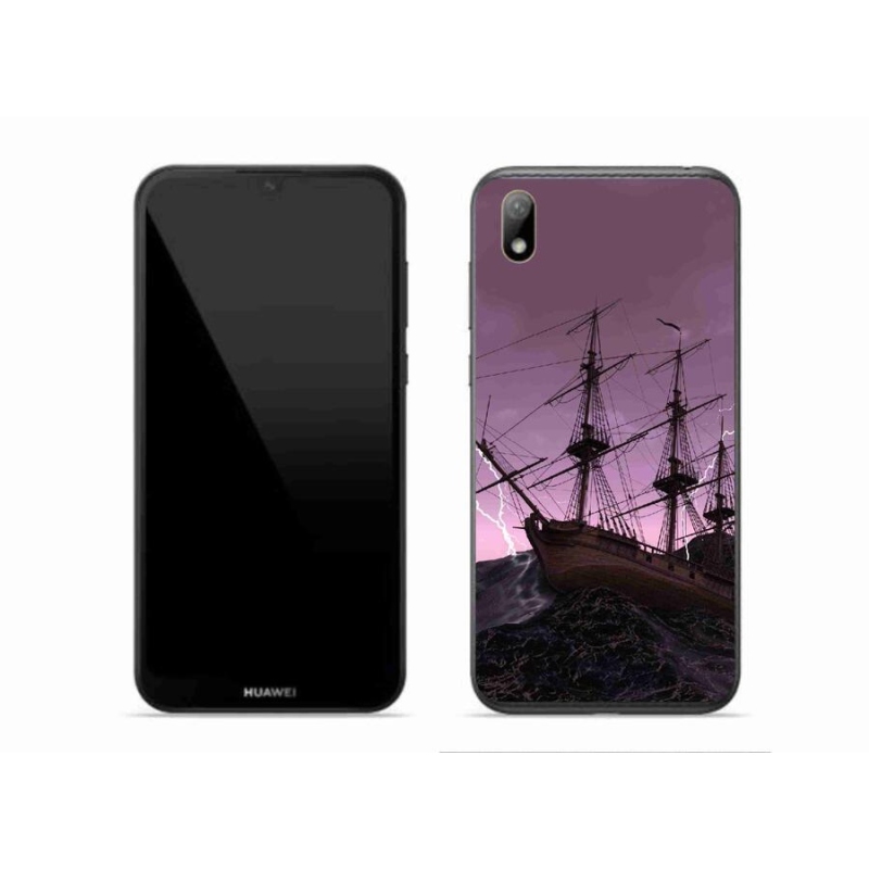 Gél borítás mmCase a Huawei Y5 (2019) - hajó a viharban