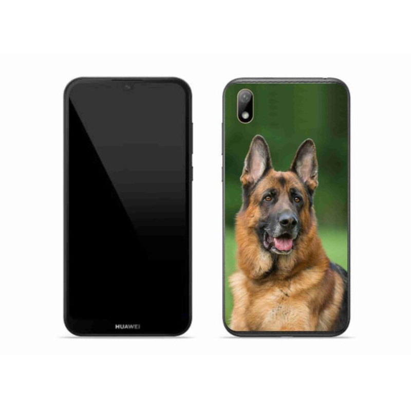 Gél borítás mmCase a Huawei Y5 (2019) - Német juhászkutya számára