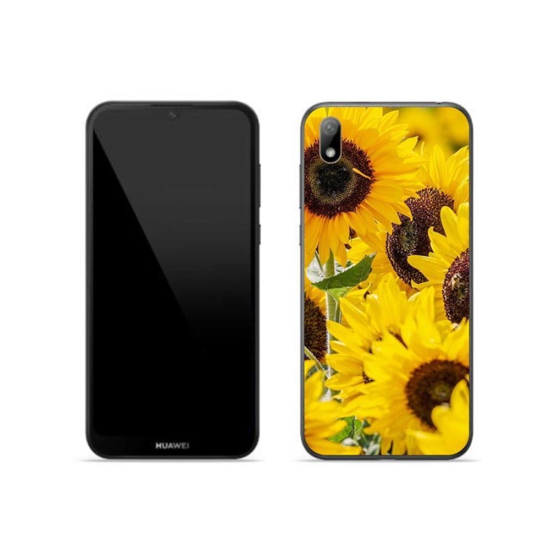 Gél borítás mmCase a Huawei Y5 (2019) - Napraforgóhoz