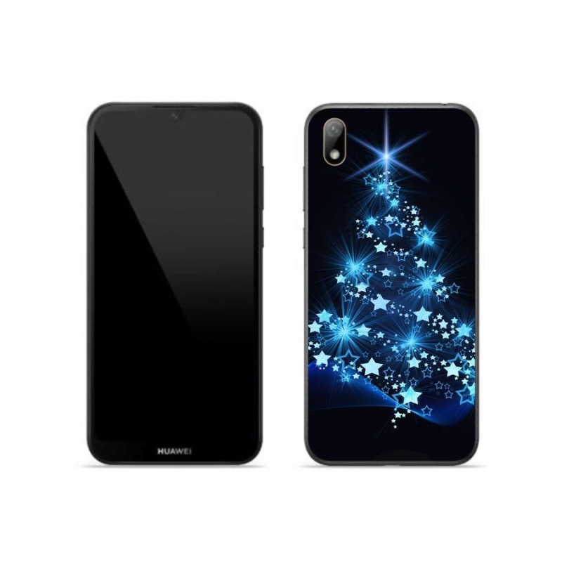 Gél borítás mmCase a Huawei Y5 (2019) - karácsonyfa számára