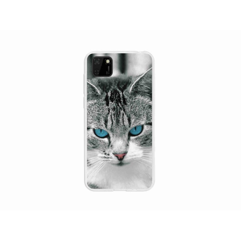 Gél borító mmCase a Huawei Y5p-hez - macskaszem 1
