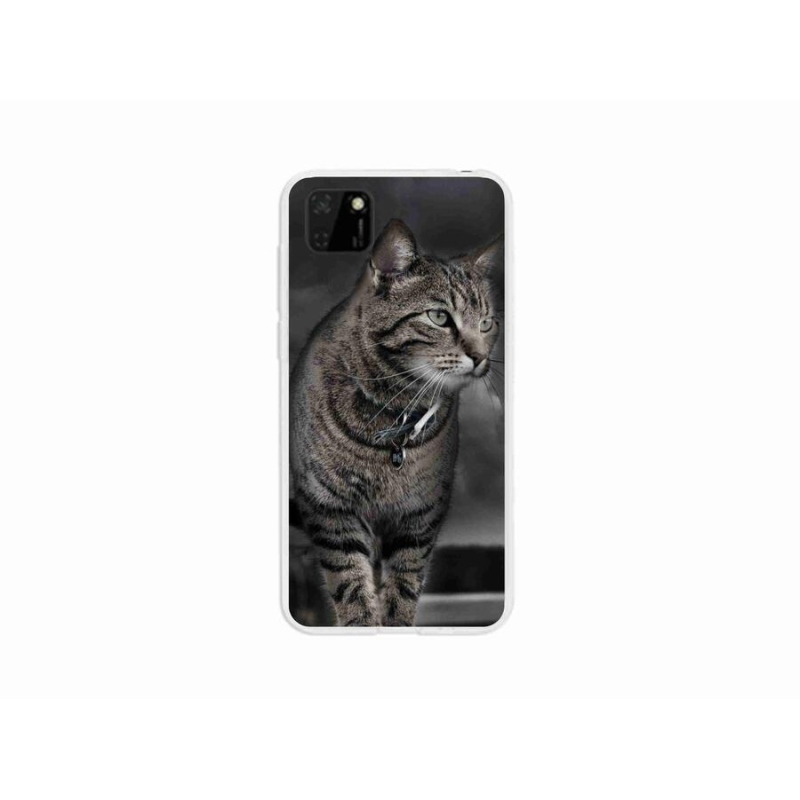 Zselés borítás mmCase a Huawei Y5p-hez - macska