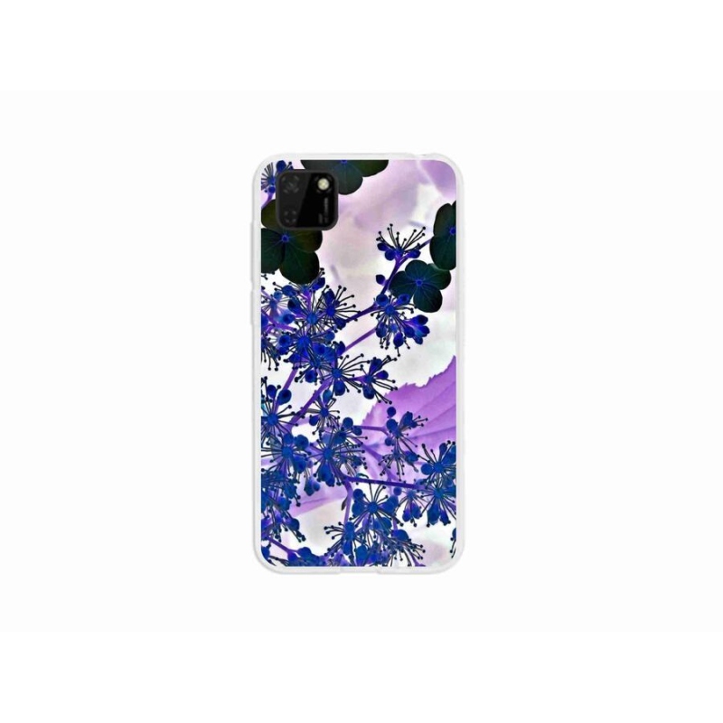 Gél borító mmCase mobil Huawei Y5p - hortenzia virág