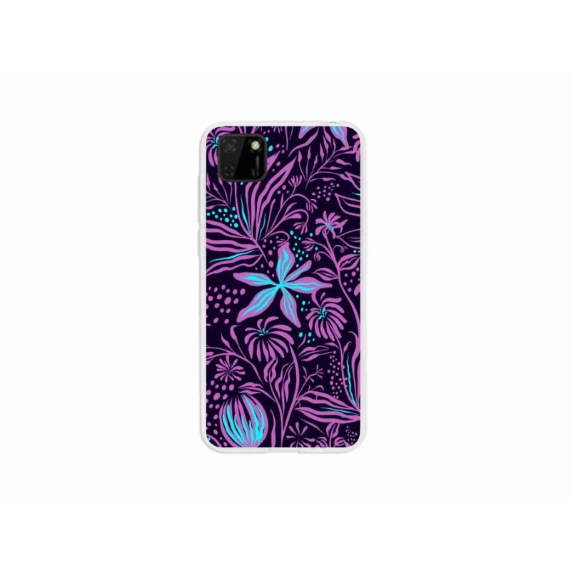 Gél borító mmCase a mobil Huawei Y5p - virágok 2