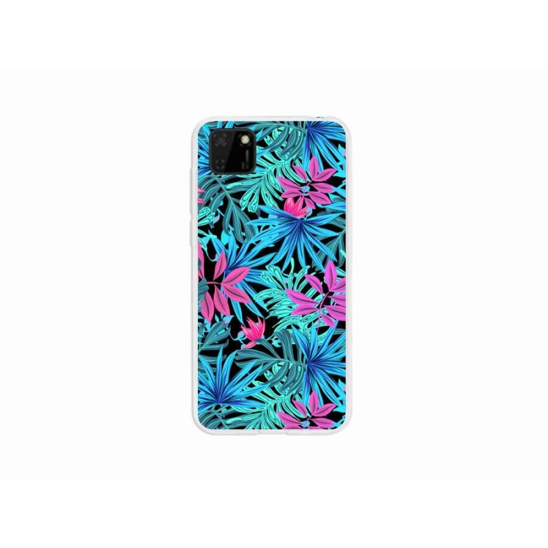 Gél borító mmCase a mobil Huawei Y5p - virágok 3