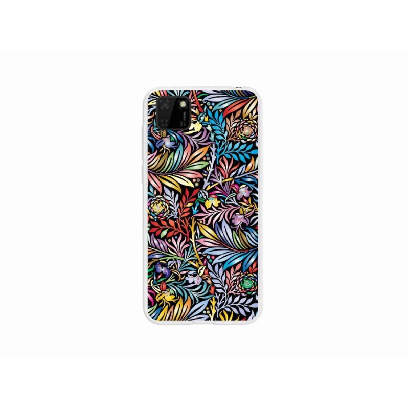 Gél borító mmCase a mobil Huawei Y5p - virágok 5