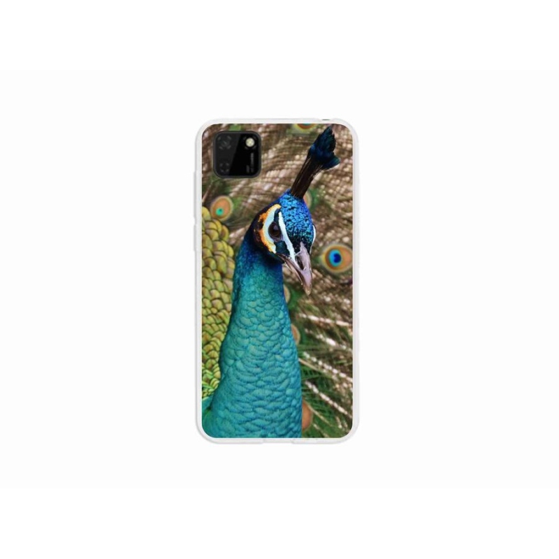 Gél borítás mmCase a Huawei Y5p-hez - páva
