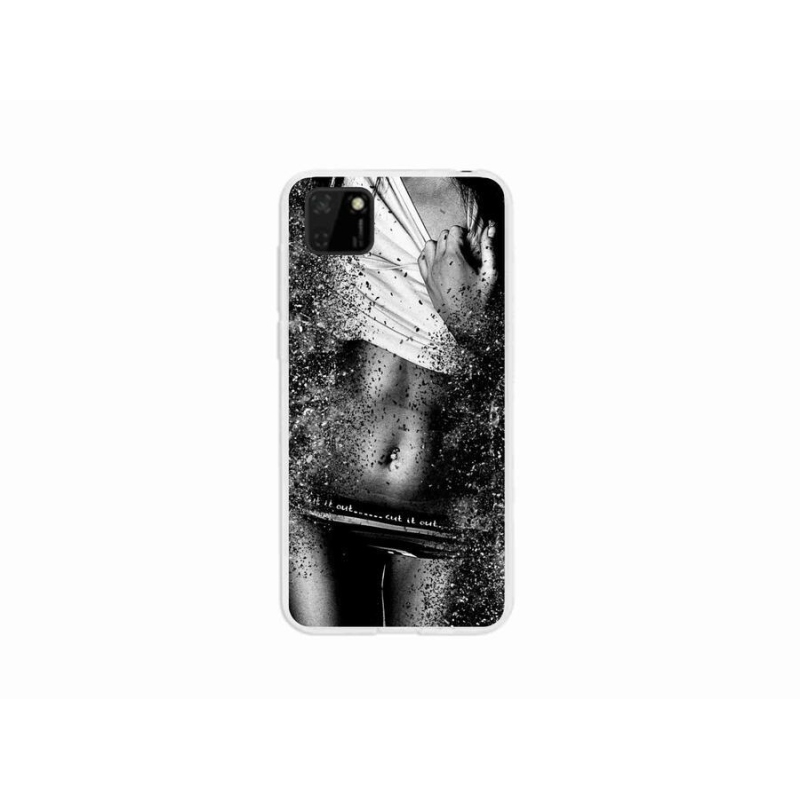 Gél borító mmCase mobil Huawei Y5p - szexi nő 1