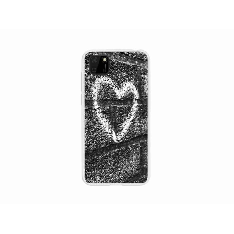Gél borító mmCase a Huawei Y5p-hez - szív a falon