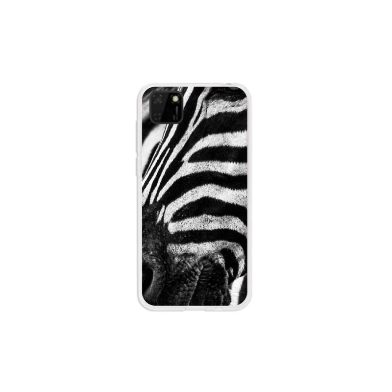 Gél borítás mmCase a Huawei Y5p készülékhez - zebra