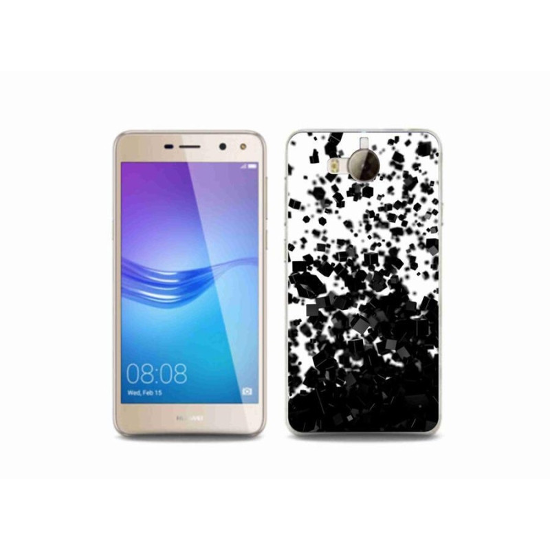 Gél borító mmCase mobil Huawei Y6 (2017) - absztrakt minta 1
