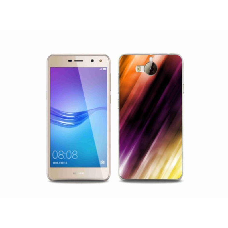 Gél borító mmCase a mobil Huawei Y6 (2017) - absztrakt minta 5