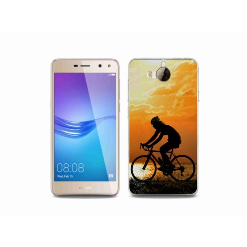 Gél borító mmCase a Huawei Y6 (2017) - kerékpározás