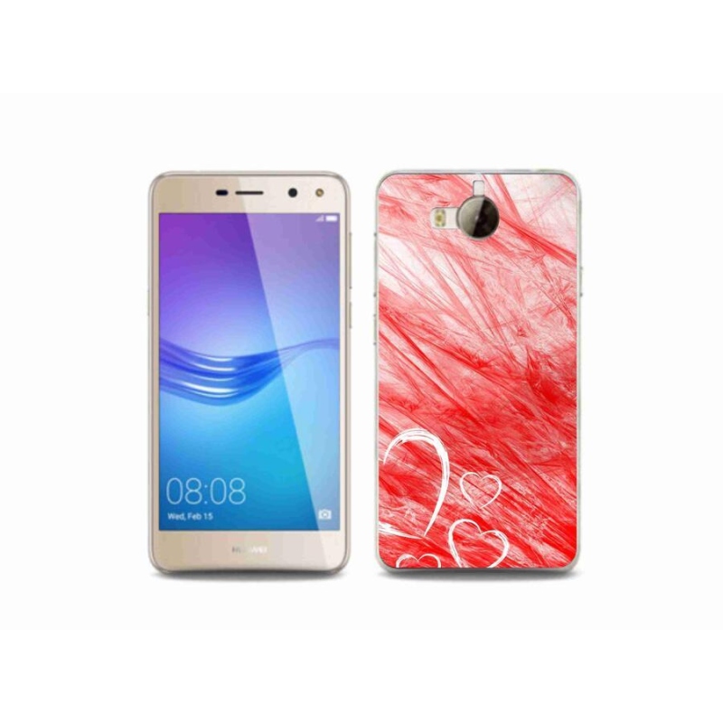 Gél borítás mmCase a Huawei Y6 (2017) - szív
