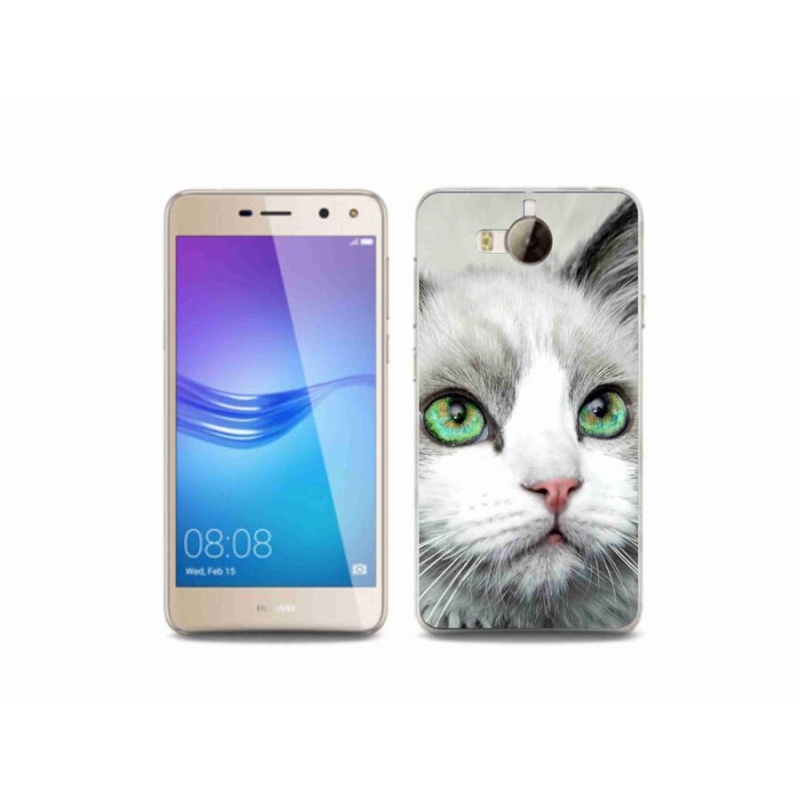Gél borító mmCase a Huawei Y6 (2017) - macskaszemhez
