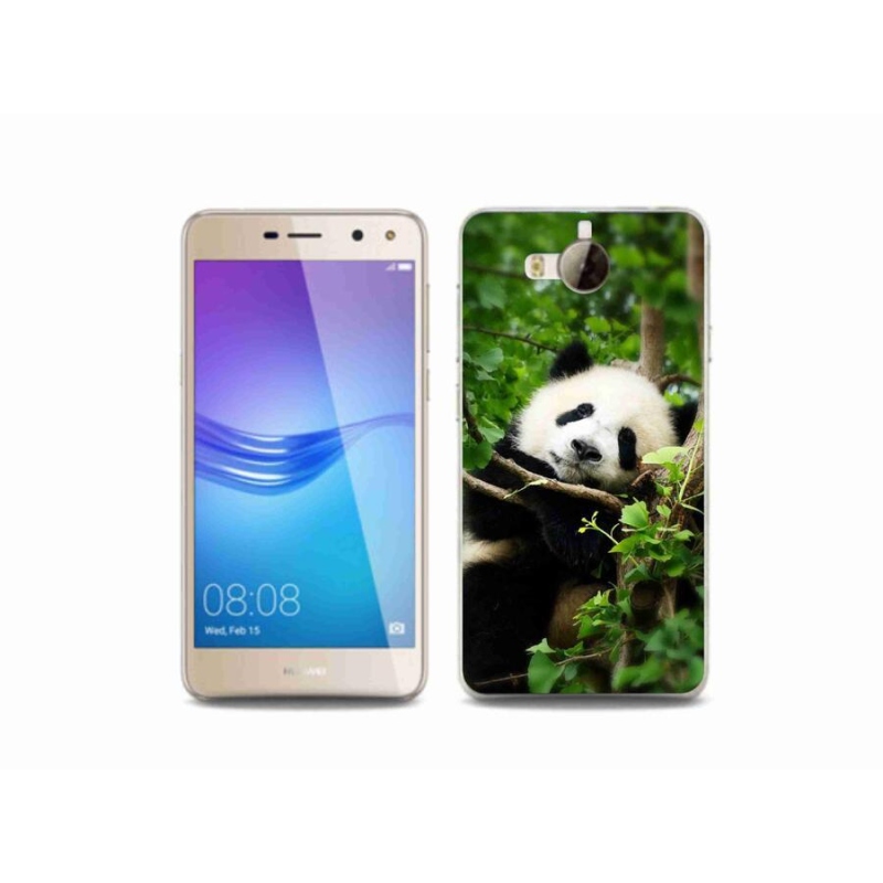 Gél borítás mmCase a Huawei Y6 (2017) - panda