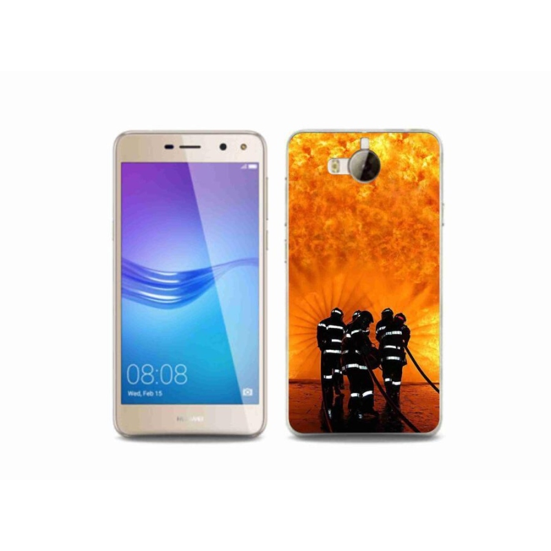Gél borítás mmCase a Huawei Y6 (2017) - tűz
