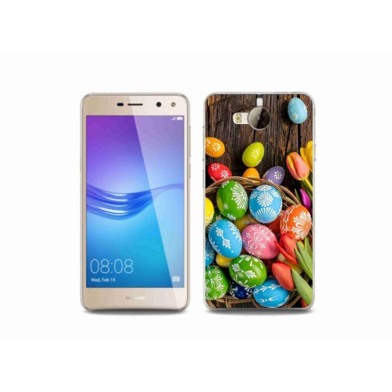 Gél borító mmCase a Huawei Y6 (2017) - Húsvéti tojás