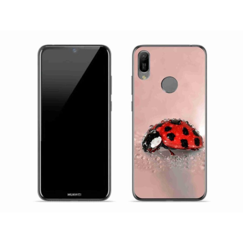 Gél borítás mmCase a Huawei Y6 (2019) - katicabogárhoz