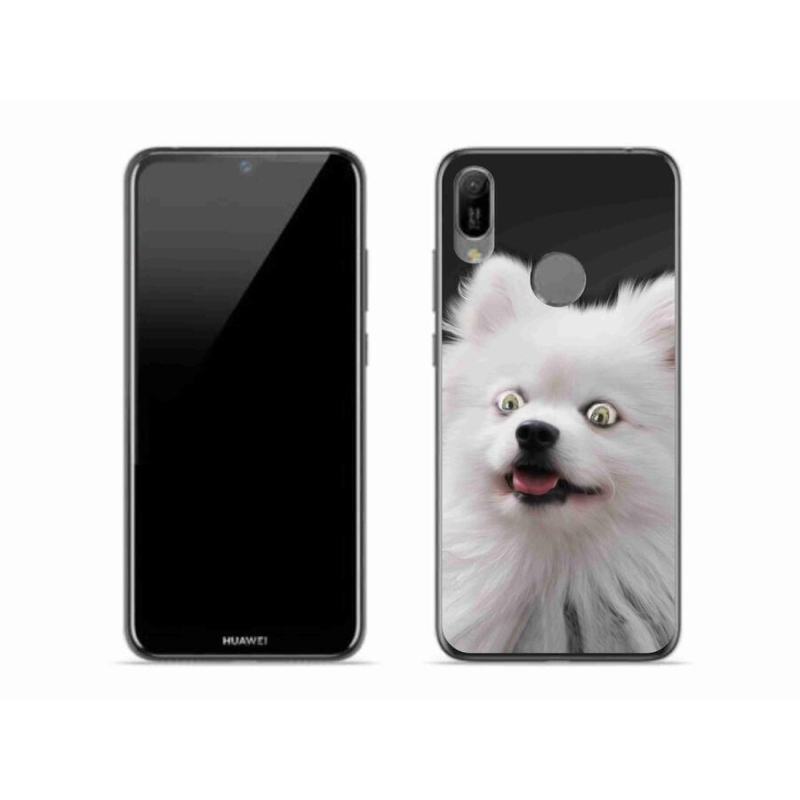 Gél borítás mmCase a Huawei Y6 (2019) készülékhez - fehér