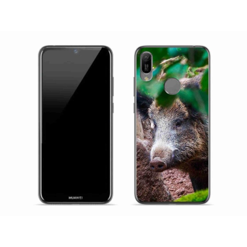 Gél borítás mmCase a Huawei Y6 (2019) - vaddisznóhoz