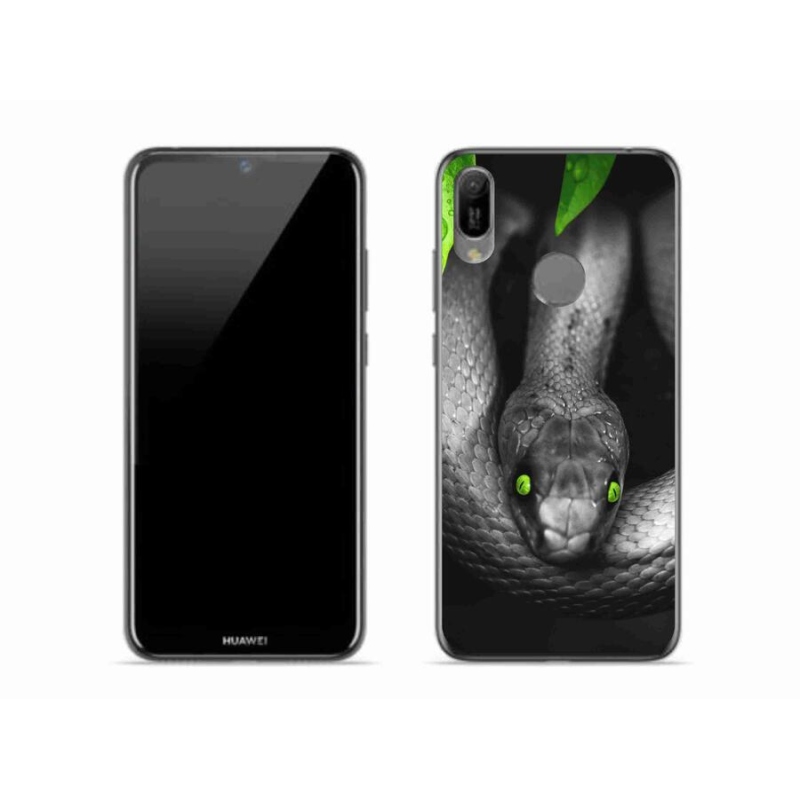 Gél borítás mmCase a Huawei Y6 (2019) - kígyóhoz