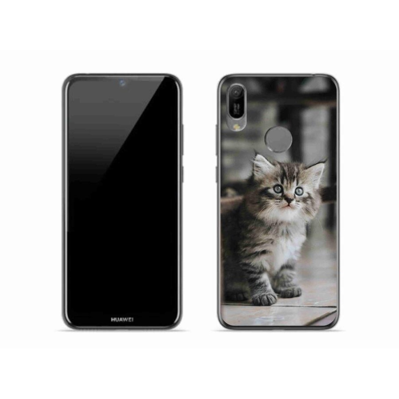 Gél borítás mmCase a Huawei Y6 (2019) - cica számára