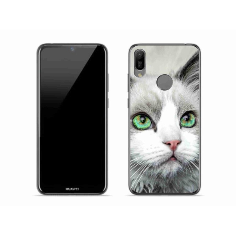 Gél borító mmCase a Huawei Y6 (2019) - macskaszemhez