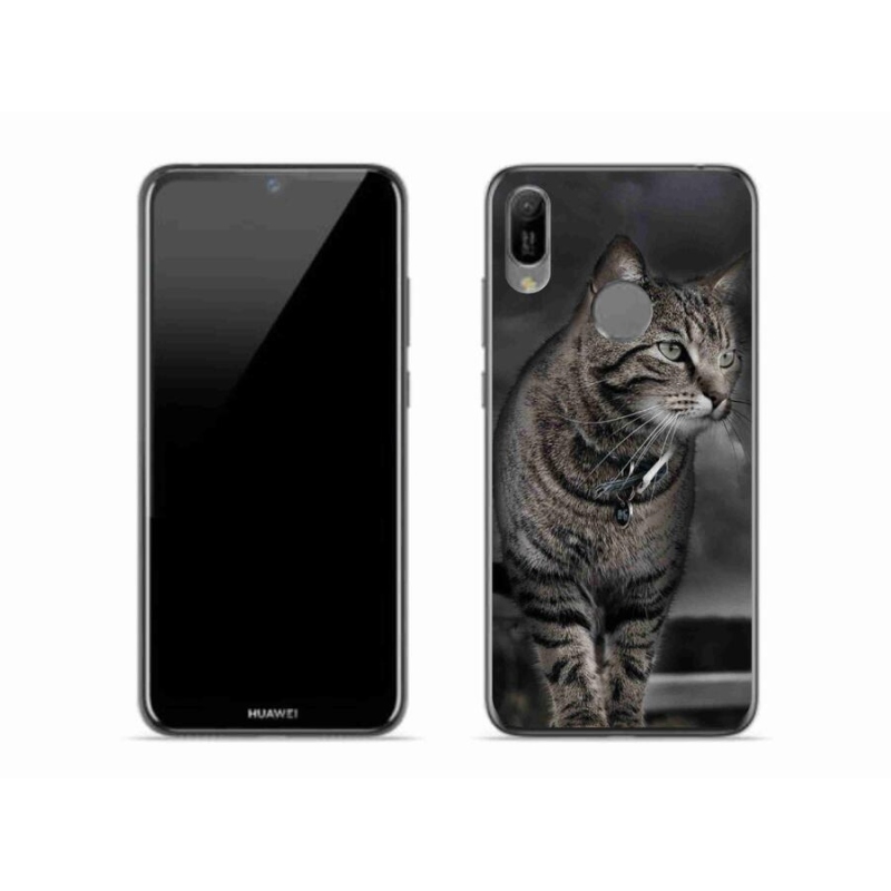Gél borítás mmCase a Huawei Y6 (2019) - macska