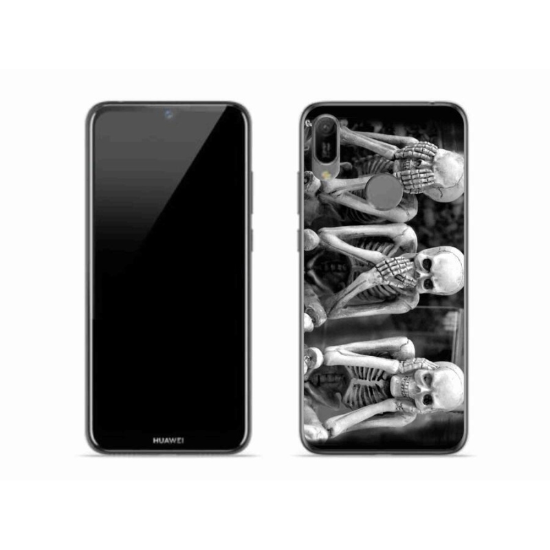 Gél borítás mmCase a Huawei Y6 (2019) - csontvázakhoz