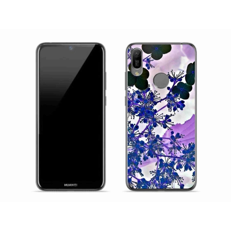 Gél borító mmCase a mobil Huawei Y6 (2019) - hortenzia virághoz